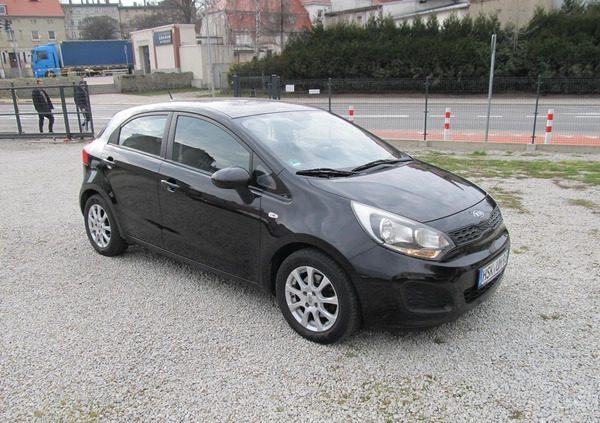 Kia Rio cena 24900 przebieg: 119000, rok produkcji 2012 z Strzegom małe 79